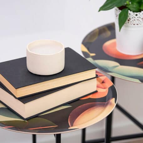 Verspielter Beistelltisch 'Still Life Two', Ø 39 cm