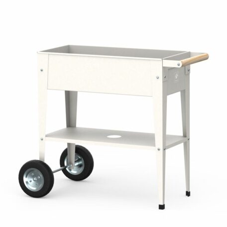Lit surélevé Urban Garden Trolley Moon White