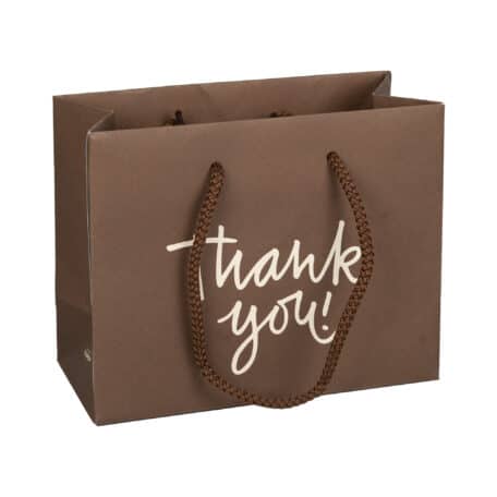 Geschenktasche «Thank you!», (10er-Set)
