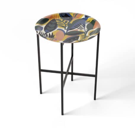 Verspielter Beistelltisch 'Chiapas', Ø 39 cm