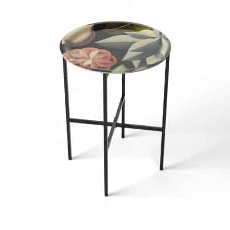 Verspielter Beistelltisch 'Still Life Two', Ø 39 cm