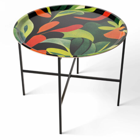 Verspielter Beistelltisch 'Deepwood', Ø 65 cm