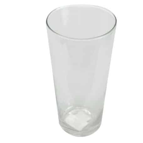 Vase en verre, Ø 14 cm x H 30 cm