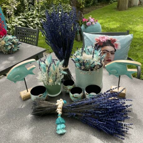 Trockenblumenstrauss Lavendel © Atelier Leutwyler Fleurop Partner Ebikon bei Luzern