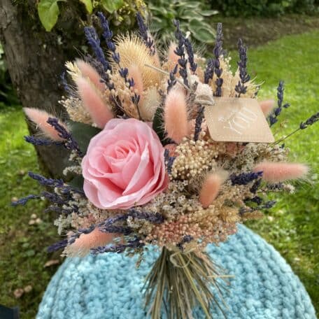 Trockenblumenstrauss Thank you © Atelier Leutwyler Fleurop Partner Ebikon bei Luzern