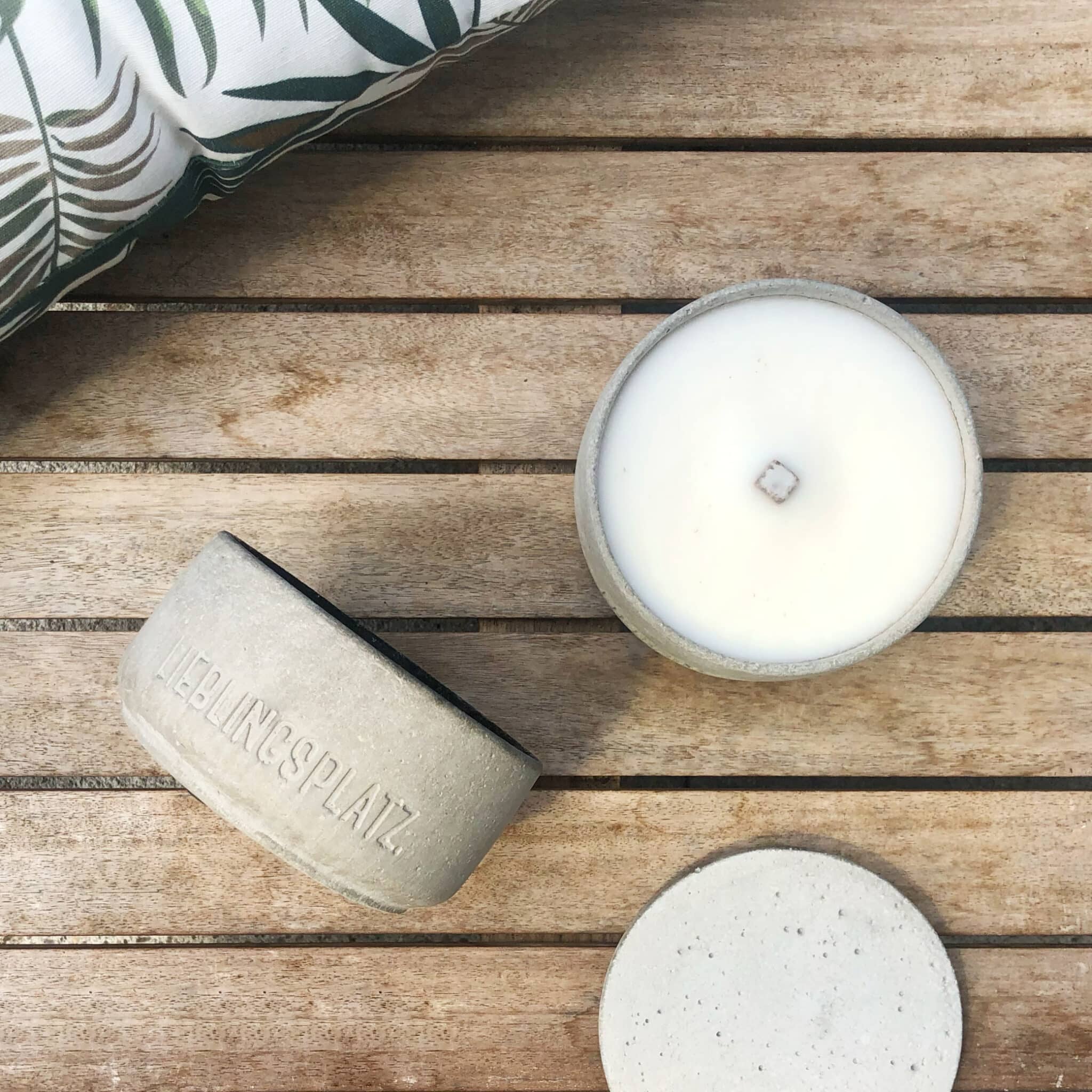 Outdoor Kerze Beton Swiss mit Nachfüllung – Image 2