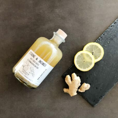 Zitronen-Ingwer-Getränkekonzentrat