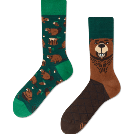 Beaverly Heels Socks