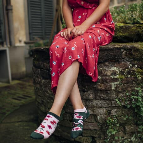 Cherry Blossom Sneakersocks