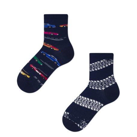 Fast Cars Kids Socks