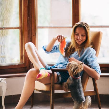 Watermelon Splash Sneakersocks