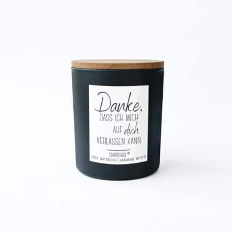 Danke, dass ich mich auf dich verlassen kann