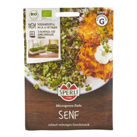 Microgreen-Pads 'Senf' - 3 Pads