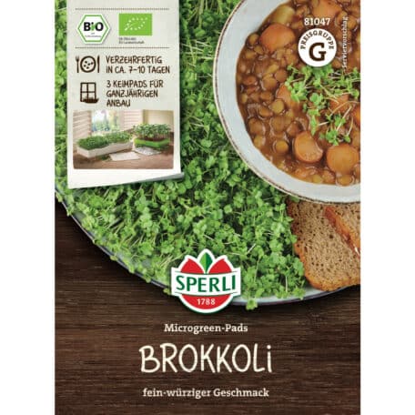 Microgreen-Pads 'Brokkoli' - 3 coussinets