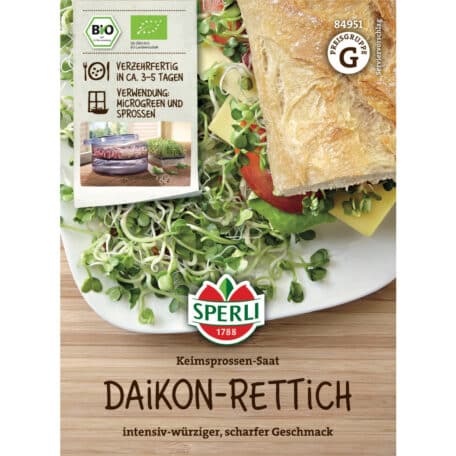 Graine germée 40gr 'radis daikon