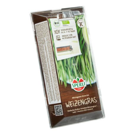 Microgreen-Anzuchtset 'Grow-kit Weizengras'