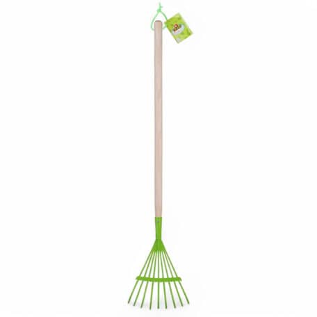 Kinderwerkzeug 'Rechen' grün