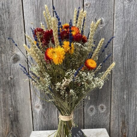 Trockenblumen Strauss Bund mix