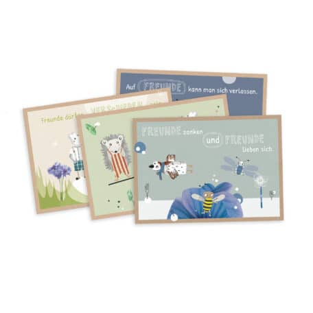 Postkarten-Set «Freunde»