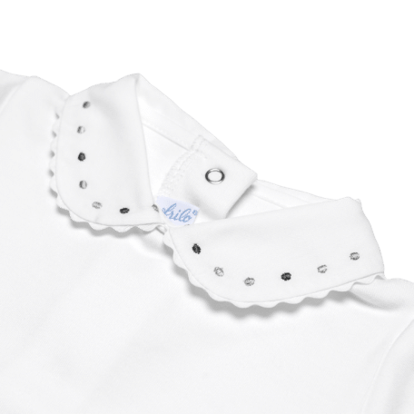 Langarm Body mit Stickerei