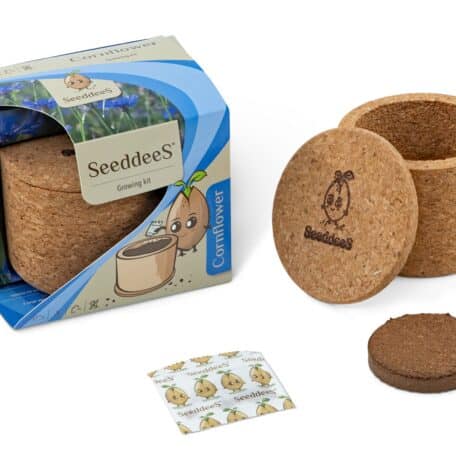 Coupe en liège - bleuet