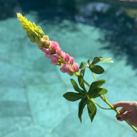 Künstliche Lupinen Rosa