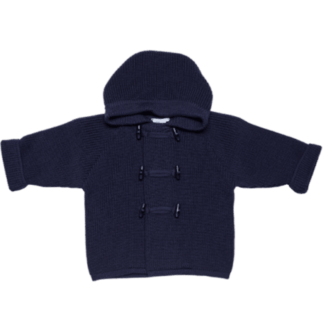 Kapuzenmantel mit Knebelverschlüssen