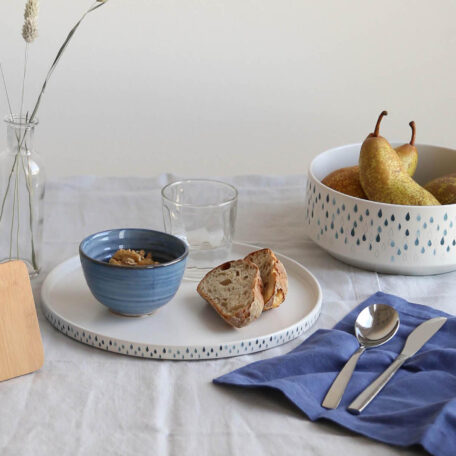 Tischset, 30x45cm, blau