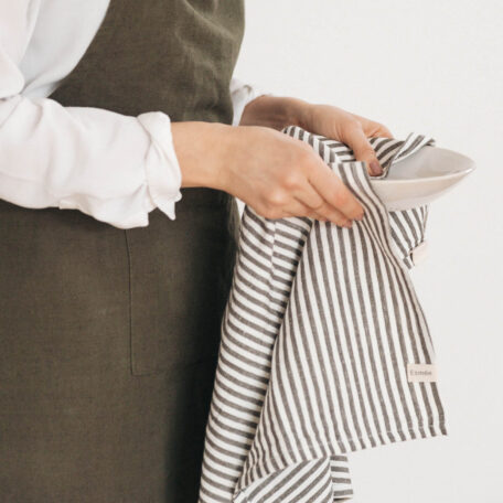 Louis Küchentuch, gestreift