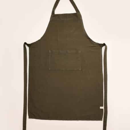 Nura Kochschürze, dusty olive