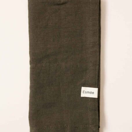 Mani Stoffserviette Olive