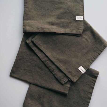 Mani Stoffserviette Olive
