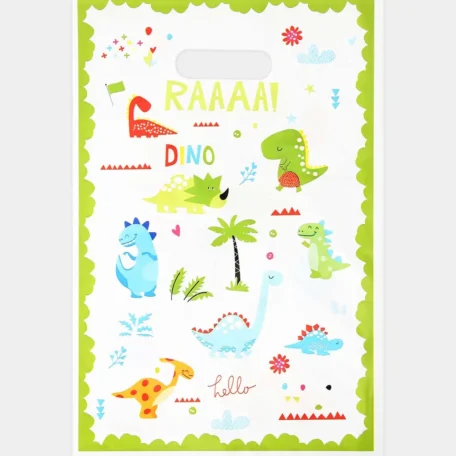 Geschenktüte Dino, (10 Stk.)