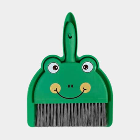 Pelle à poussière grenouille pour enfants