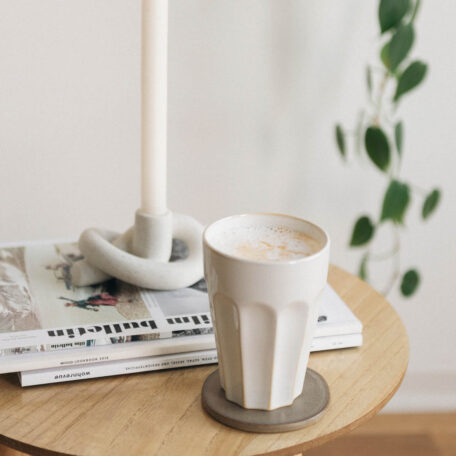 Macchiatotasse, weiss