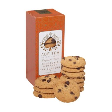 Chocolate & Orange Tea Dunkers Cookies - 150g Ace Tea London