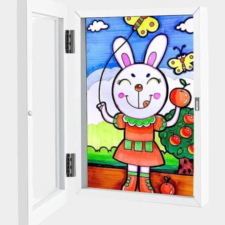 Befüllbarer Holz Bilderrahmen, weiss