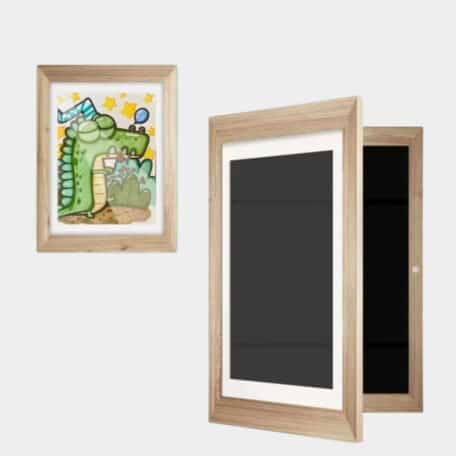 Befüllbarer Holz Bilderrahmen, braun