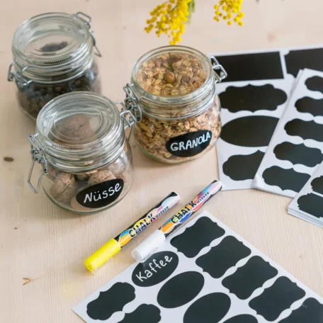 Etiketten Kreidetafel