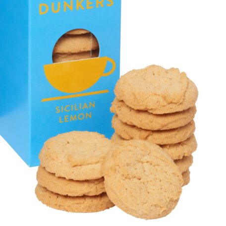 Sicilian Lemon Coffee Dunkers Cookies 150g Ace Tea London