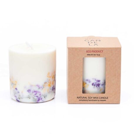Bougie parfumée Fleurs sauvages - H 10 c