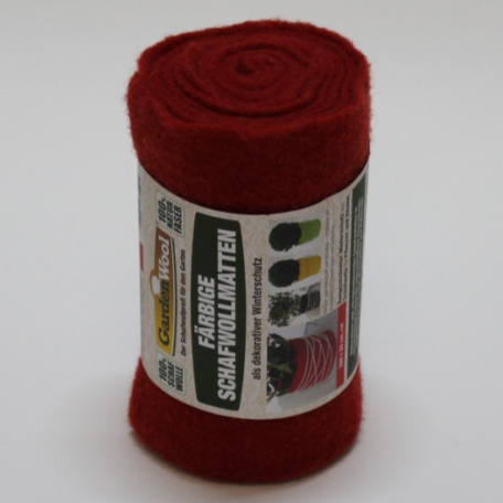 GardenWool Winterschutzmatte farbig rot