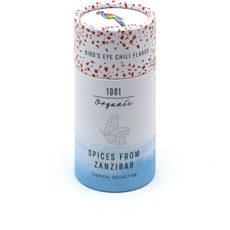 1001 ORGANIC BIRDSEYE CHILI FLAKES, 30g
