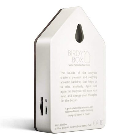 Détecteur de mouvement BirdyBox chêne foncé