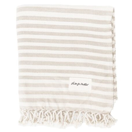 Universaltuch Marine Stripes Taupe