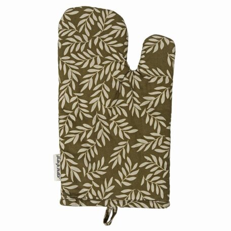 Ofenhandschuh Leaves Olive