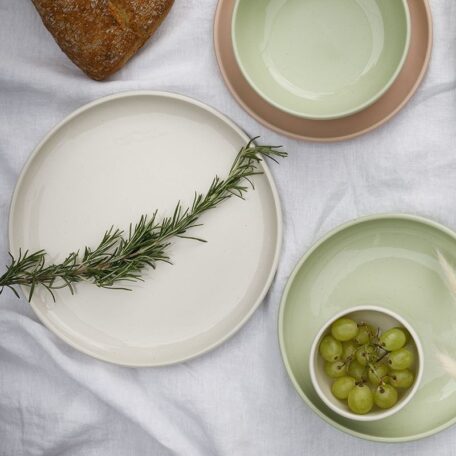 Grande assiette Blanc De Blanc