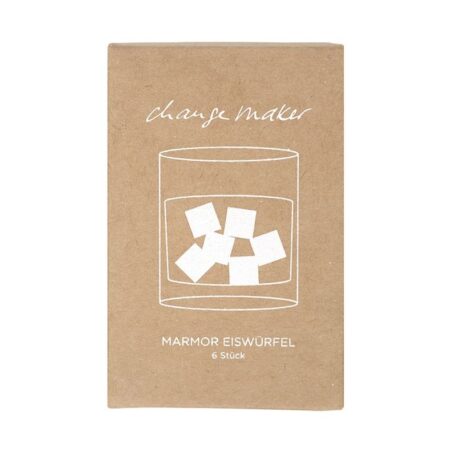 Marmor Eissteine 6er-Set