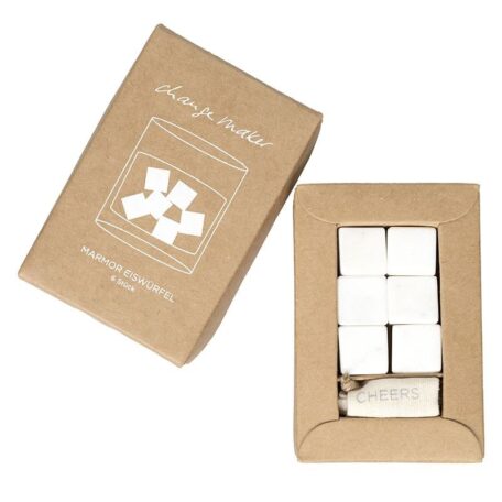 Marmor Eissteine 6er-Set