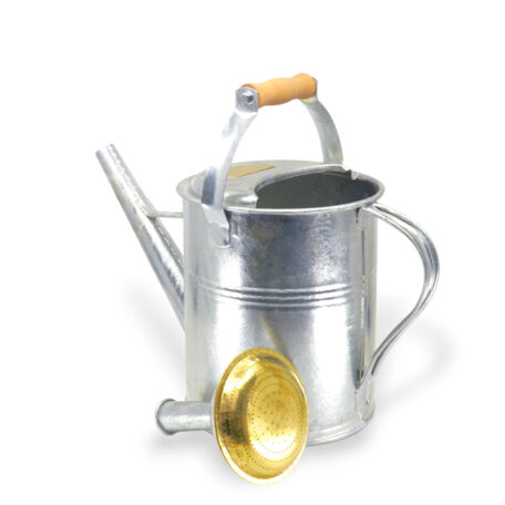 Giesskanne 5l 'Holzgriff' Zink